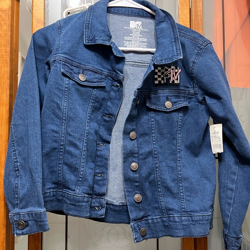 MTV Kids Denim Jacket - Blue